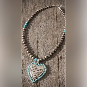 John 3:16 Heart Necklace